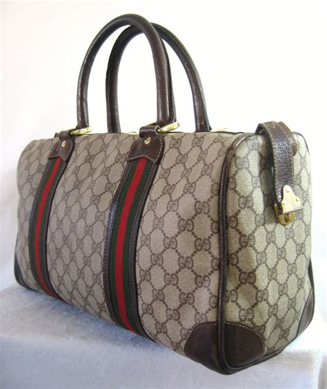 vintage gucci duffle|authentic gucci duffle bags.